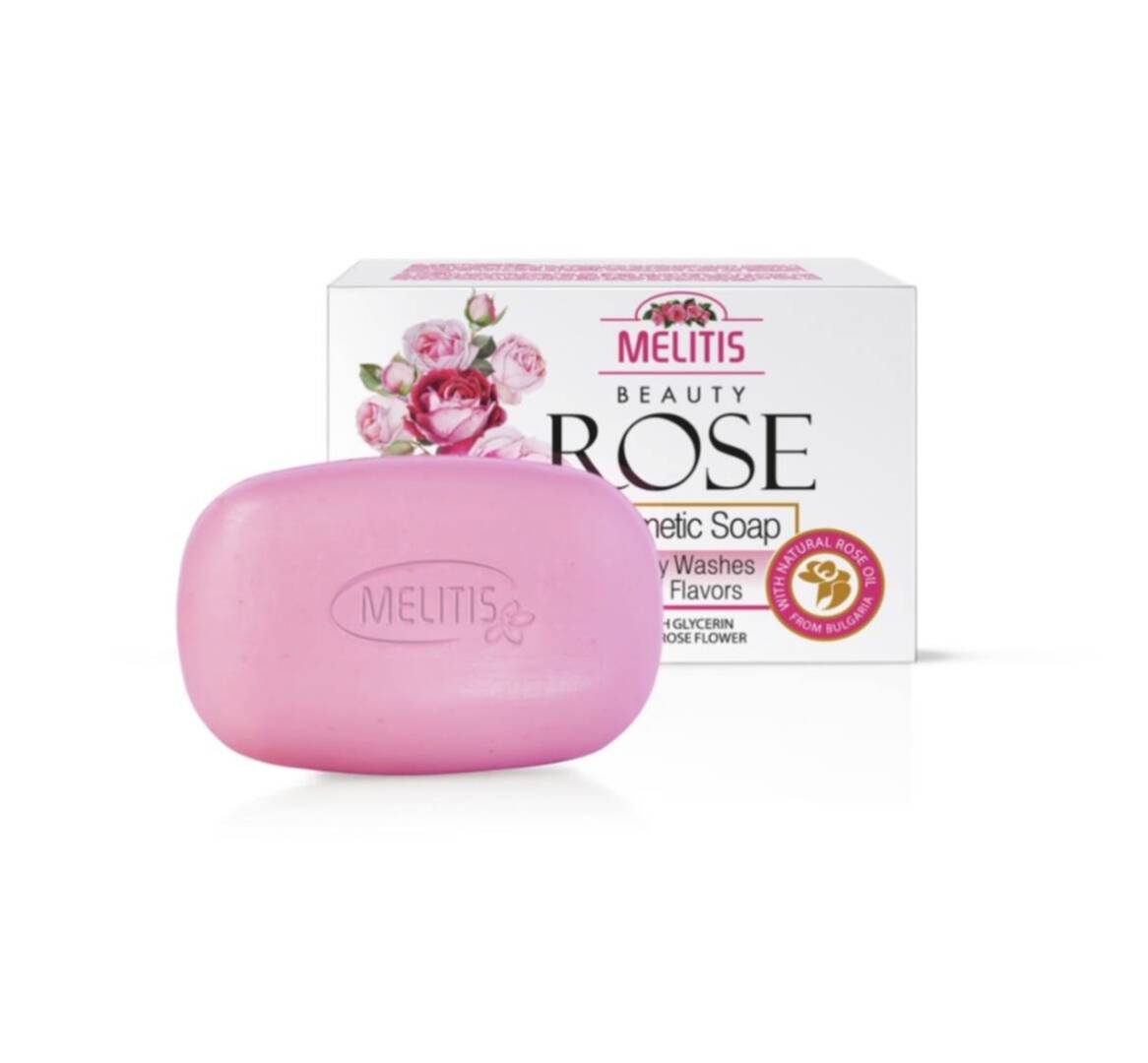 Тоалетен сапун „Melitis Beauty Rose“ с глицерин и рози 75 g