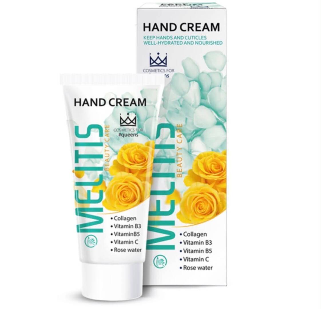 MELITIS Beauty Care Hand Cream – Хидратиращ крем за ръце с колаген и витамини