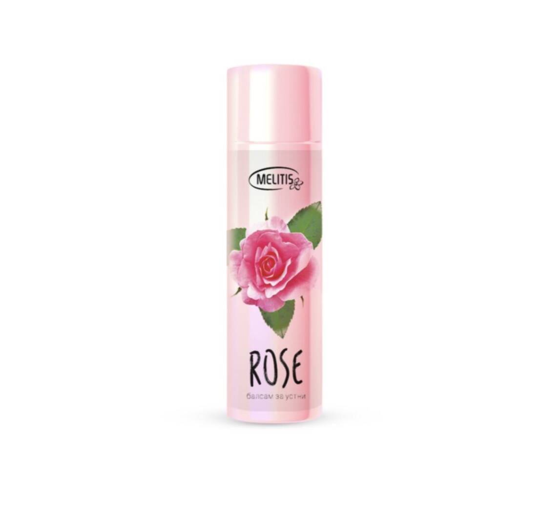 Балсам за устни „Melitis Beauty Rose“ с аромат на роза