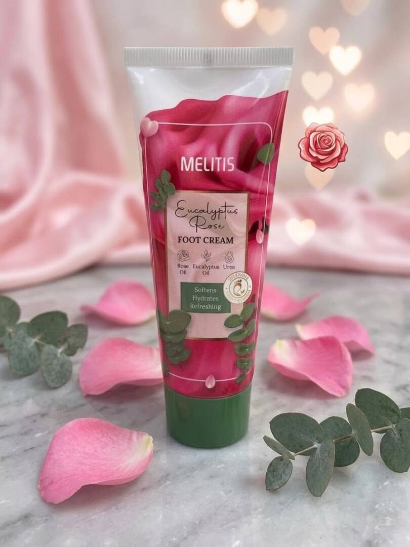 MELITIS Eucalyptus Rose Foot Cream