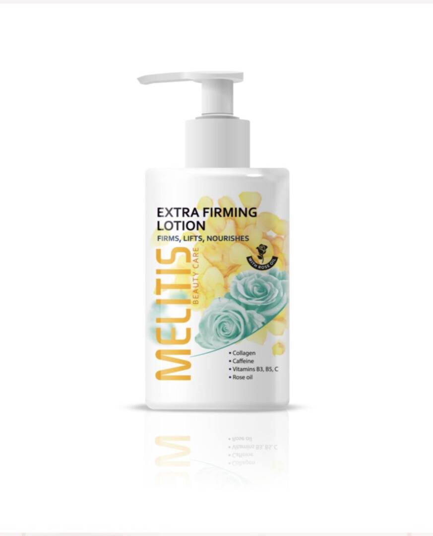 Лосион за тяло „Melitis Beauty Care“ с колаген, кофеин и витамини 250ml