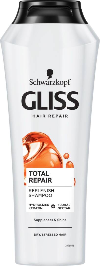 Schwarzkopf Gliss Total Repair Replenish Shampoo 250 мл