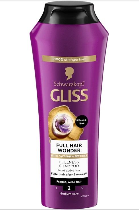 Schwarzkopf Gliss Full Hair Wonder Fullness Shampoo 250 мл